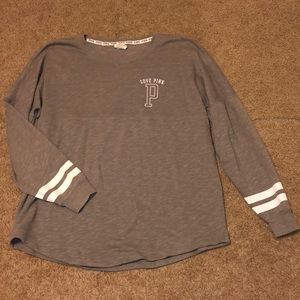 Pink oversized sweatshirt